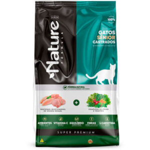 Nature Fórmula – Gato Adulto Sênior 7+ Castrado – Super Premium (10,1kg)