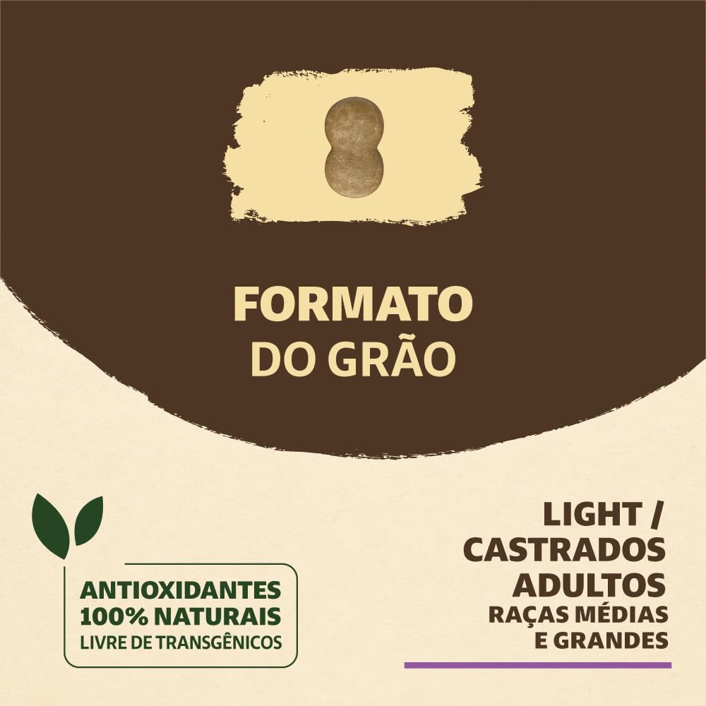 Quatree Supreme Light Castrado - Cão - Adulto Raça Média e Grande - Super Premium - Frango e Salmão com Brócolis e Batata-Doce (15kg) - Imagem 6