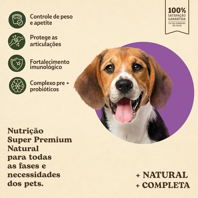 Quatree Supreme Light Castrado - Cão - Adulto Raça Média e Grande - Super Premium - Frango e Salmão com Brócolis e Batata-Doce (15kg) - Imagem 4