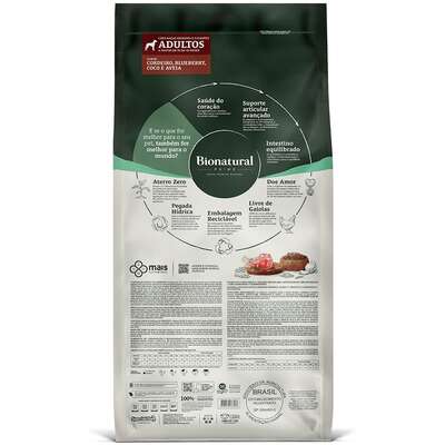 Bionatural Prime - Cão - Adulto - Porte Grande e Gigante - Super Premium - Cordeiro (15kg) - Imagem 2